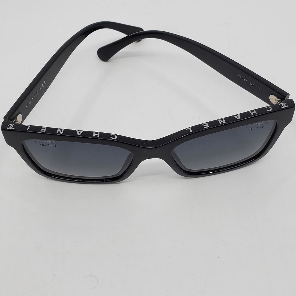 Chanel Square Logo Polarized Sunglasses. - Picture 4 of 11
